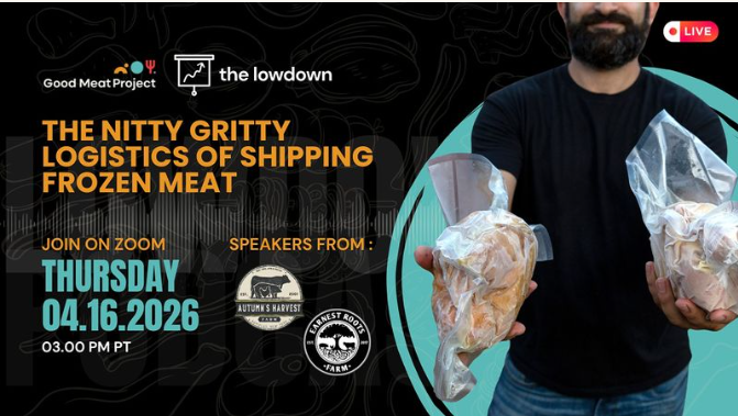 Frozen Meat Shipping workshop flyer