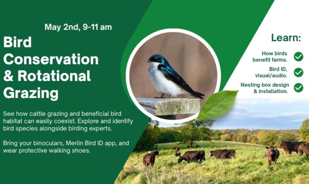 Sauk County Bird Conservation and Rotational Grazing