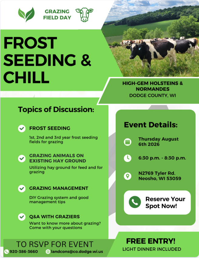 Frost Seeding pasture walk 26