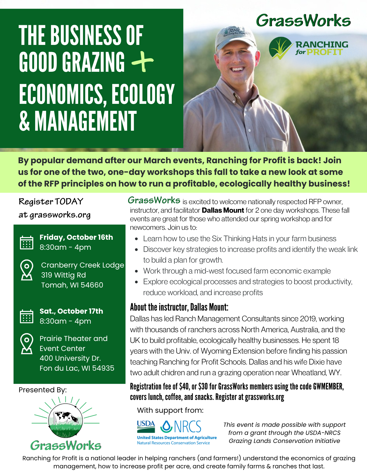 GrassWorks + Ranching for Profit Fall 26